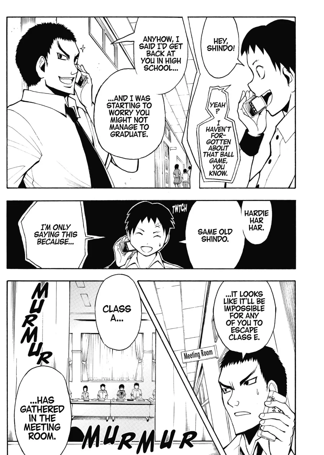Assassination Classroom β Chapter 50 β Page 25