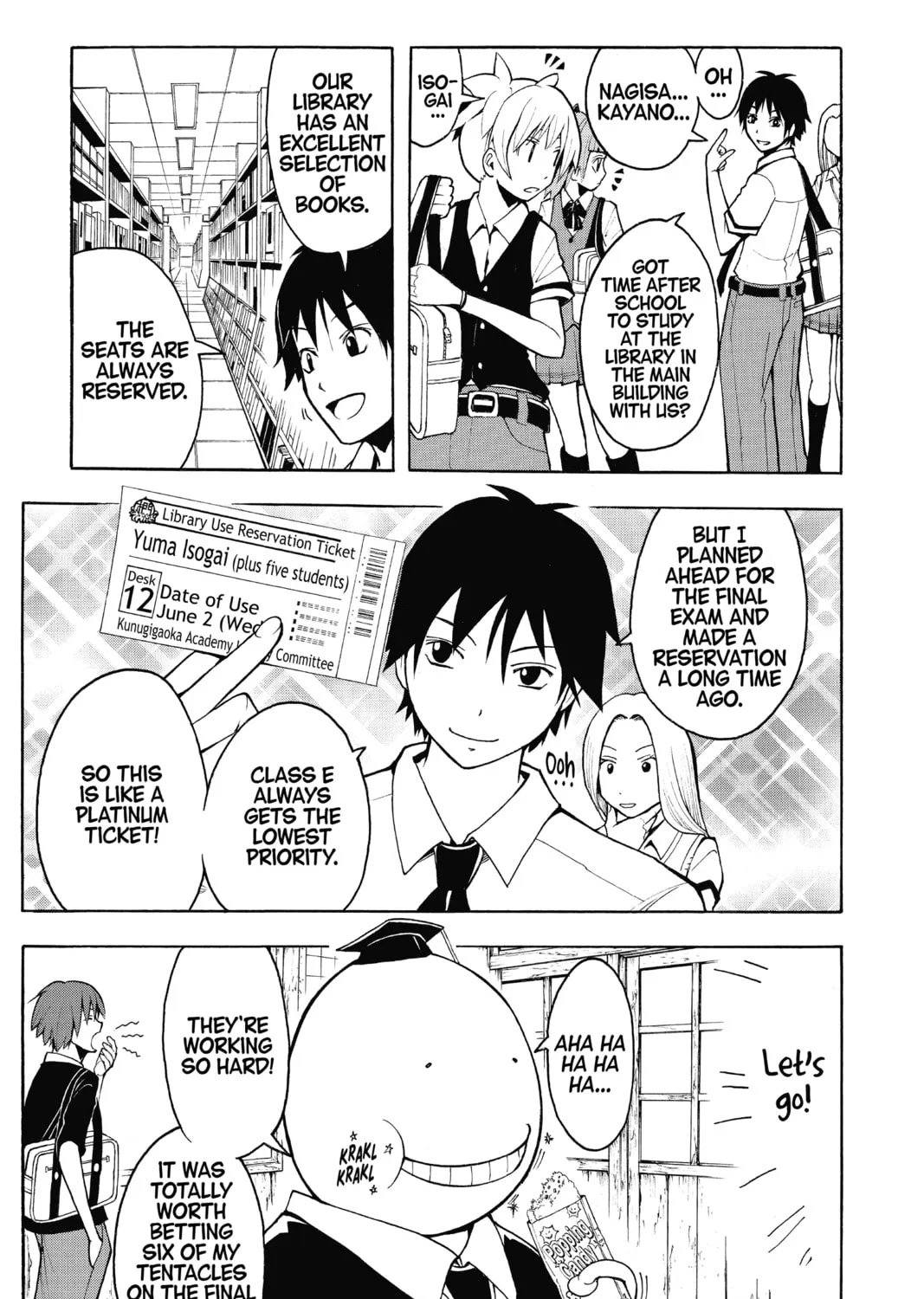 Assassination Classroom β Chapter 51 β Page 9