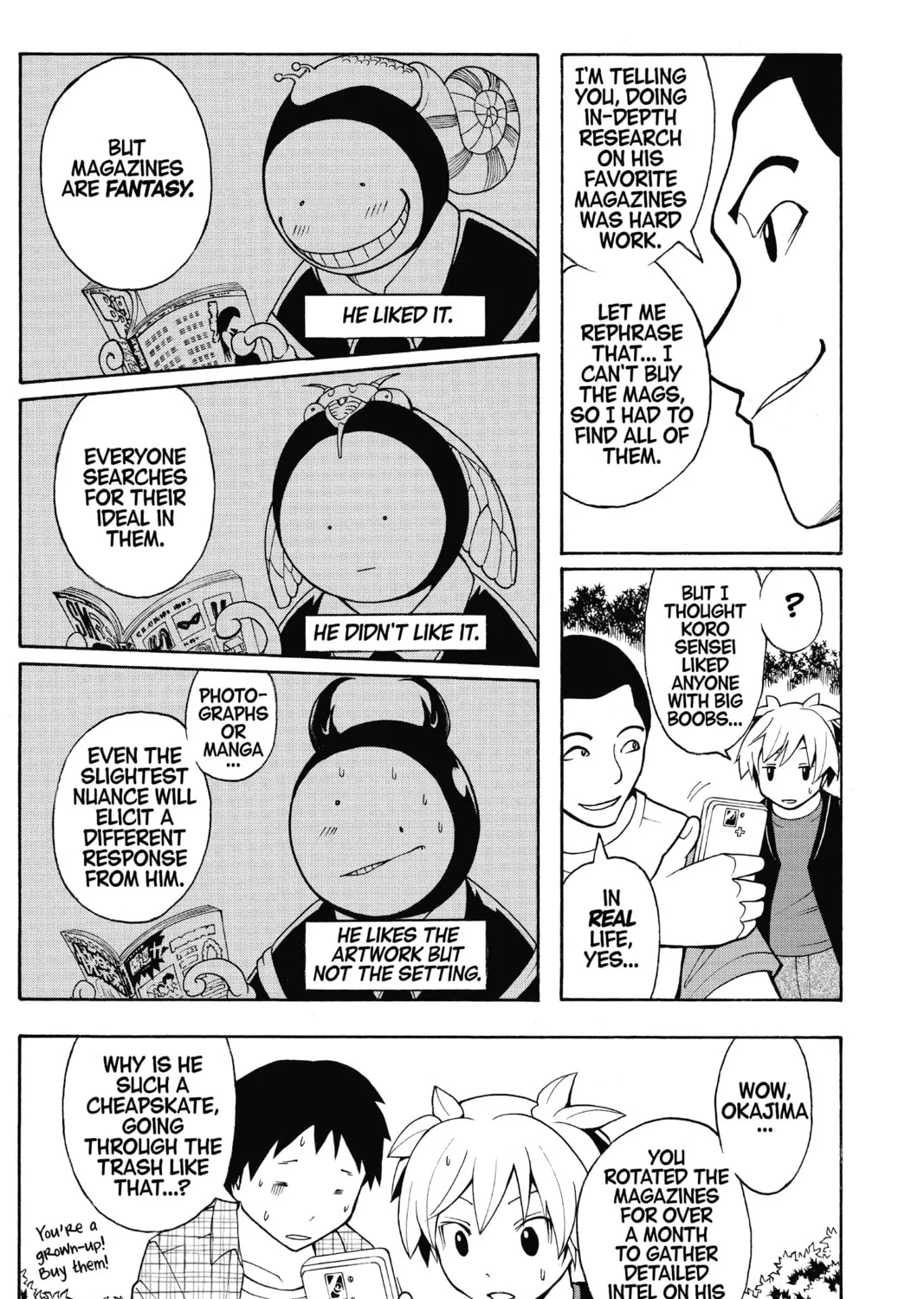 Assassination Classroom β Chapter 56 β Page 21