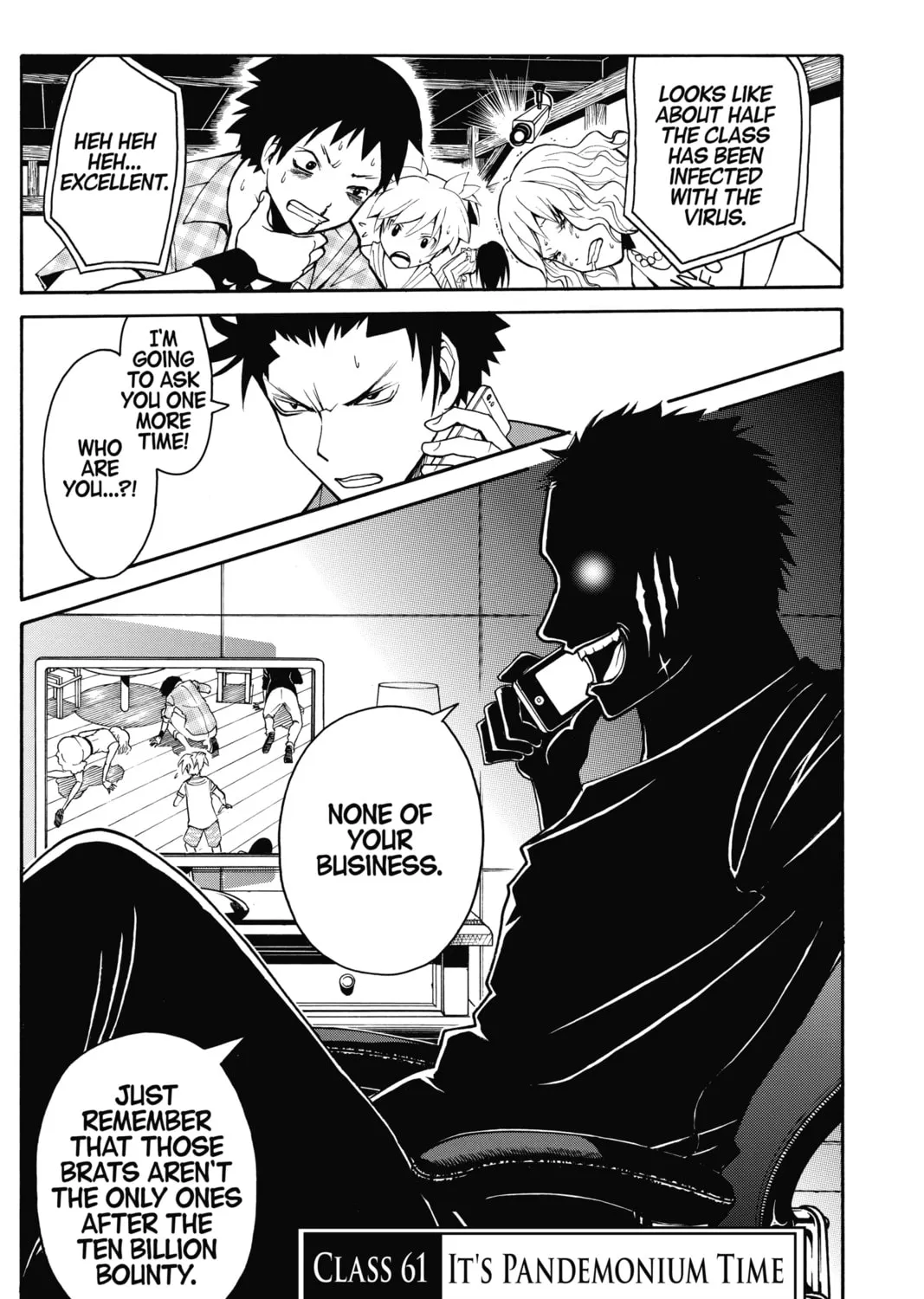 Assassination Classroom β Chapter 61 β Page 1