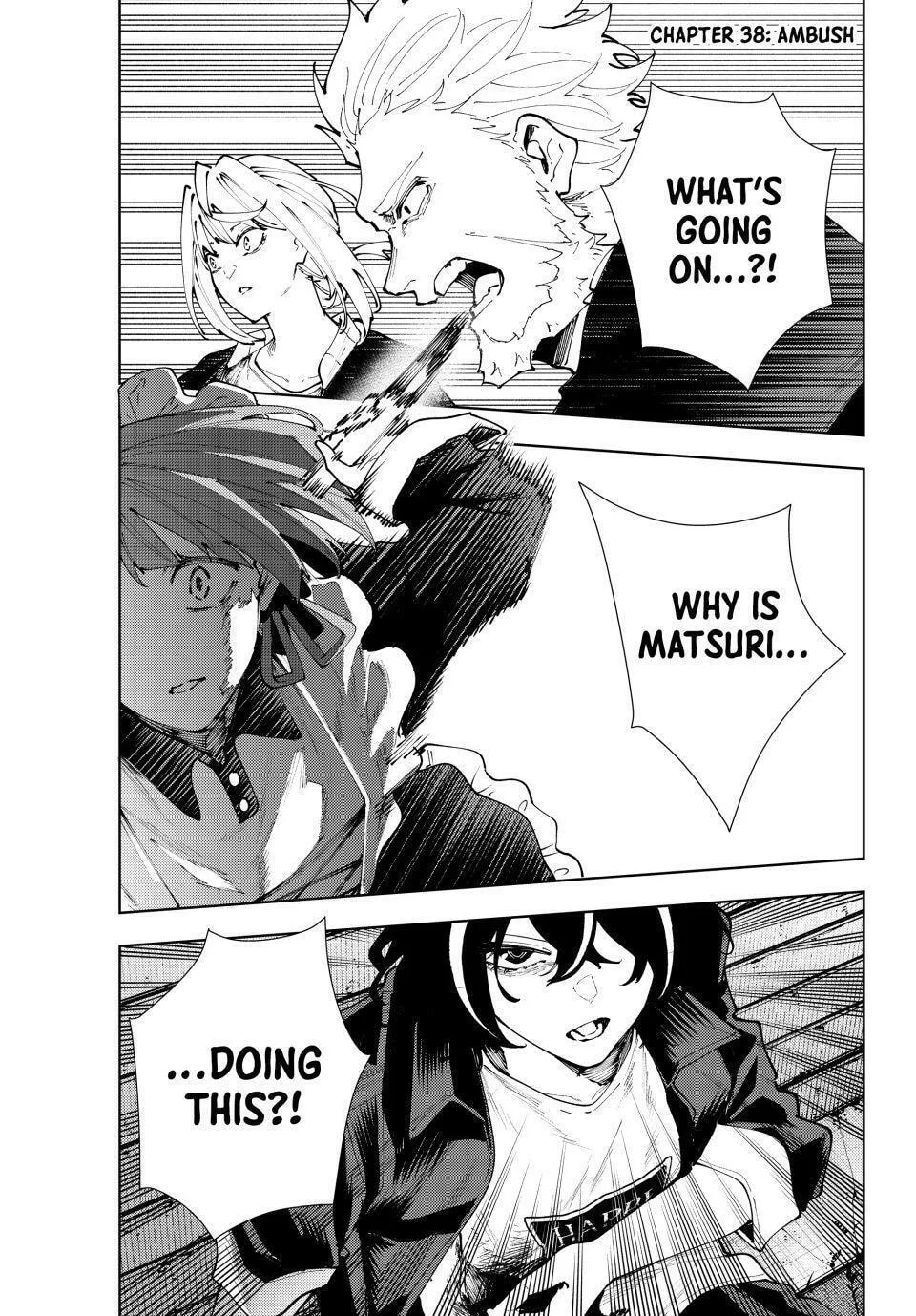 Keishichou Kouanbu Kouan Dai-9-Ka Inou Taisaku Gakari β Chapter 38 β Page 1