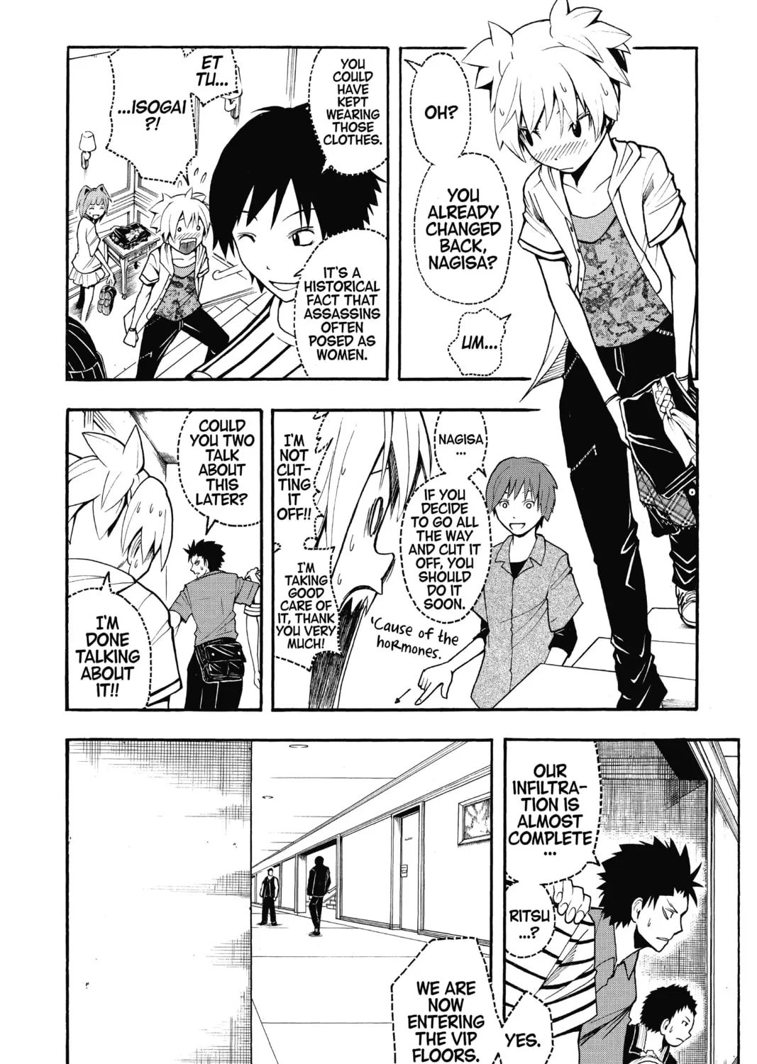 Assassination Classroom β Chapter 67 β Page 3