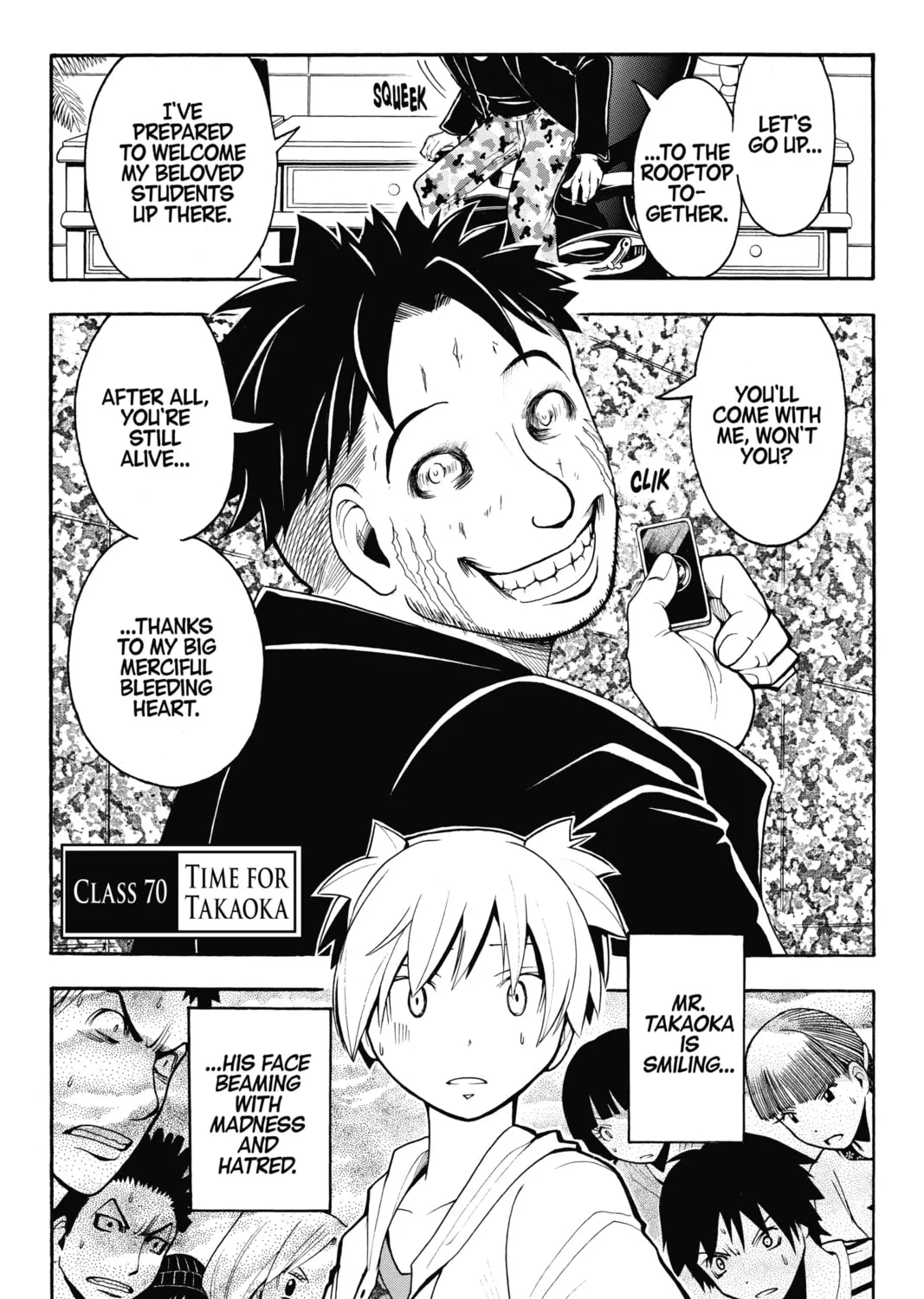 Assassination Classroom β Chapter 70 β Page 1