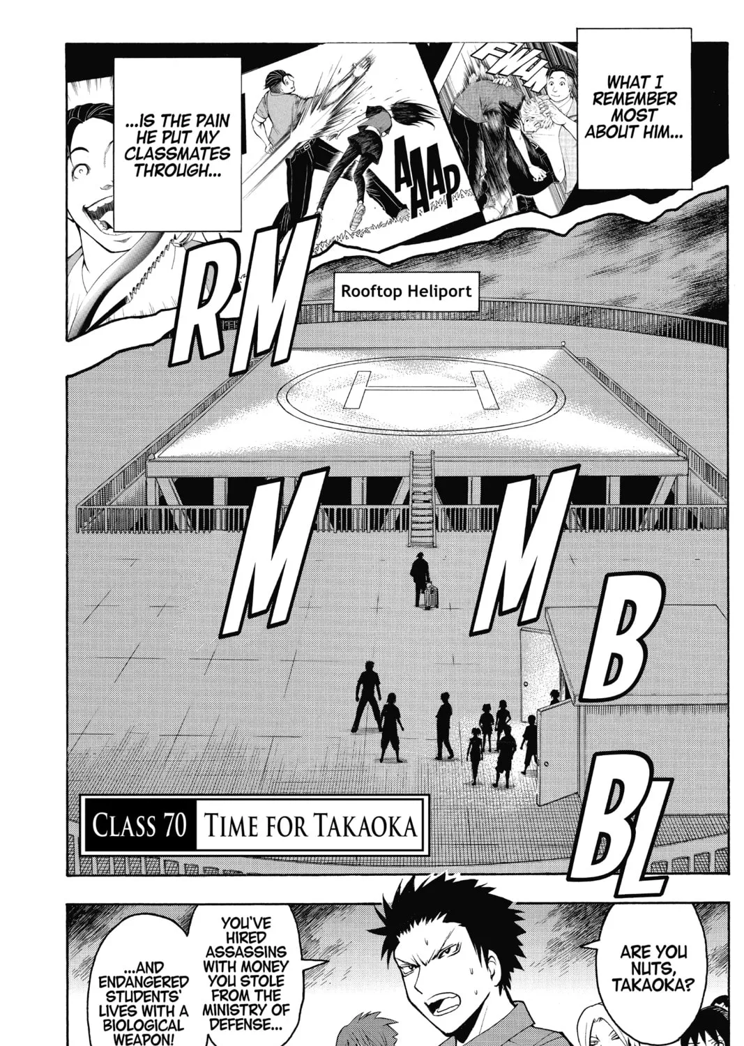 Assassination Classroom β Chapter 70 β Page 3