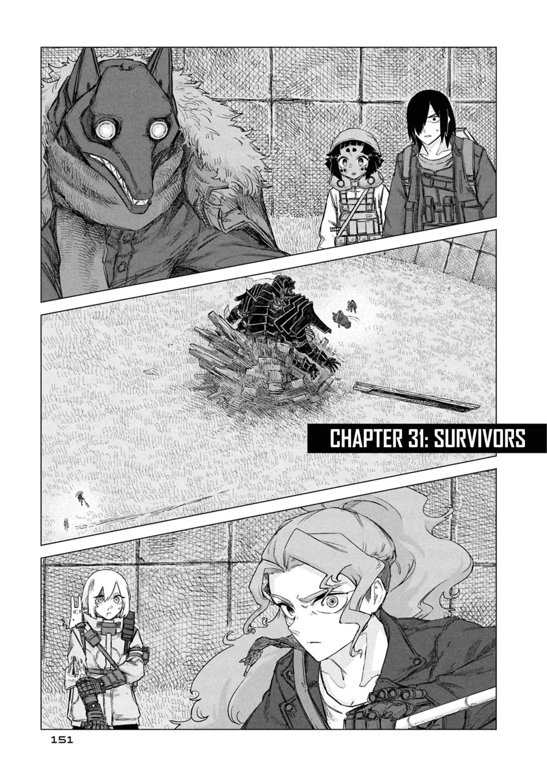 The Color of the End: Mission in the Apocalypse β Chapter 31 β Page 1