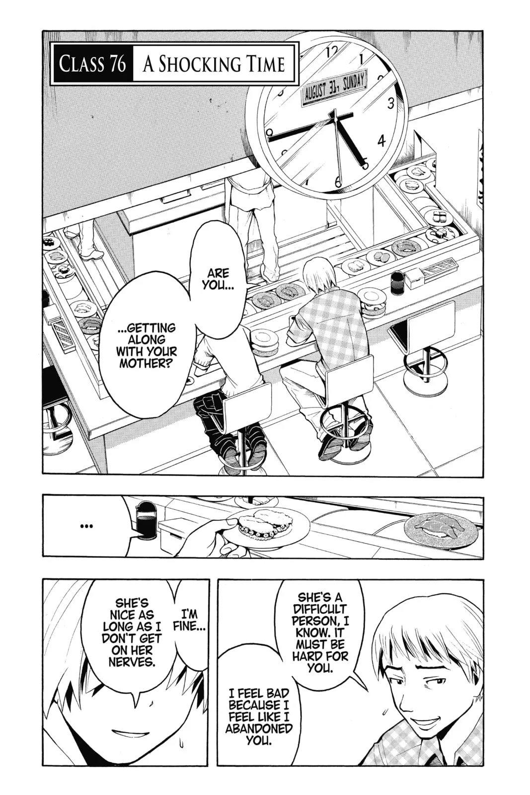 Assassination Classroom β Chapter 76 β Page 1