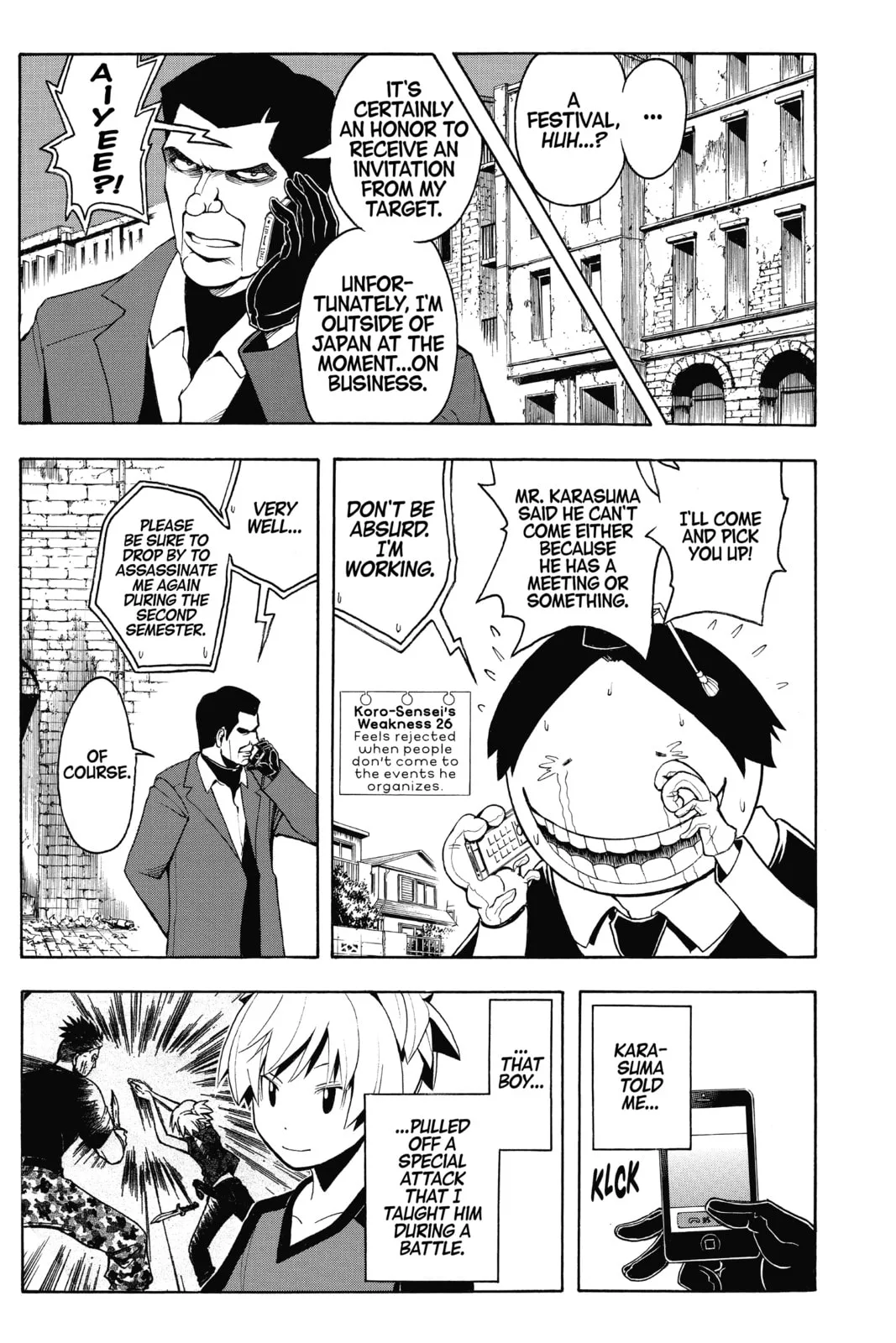 Assassination Classroom β Chapter 76 β Page 7