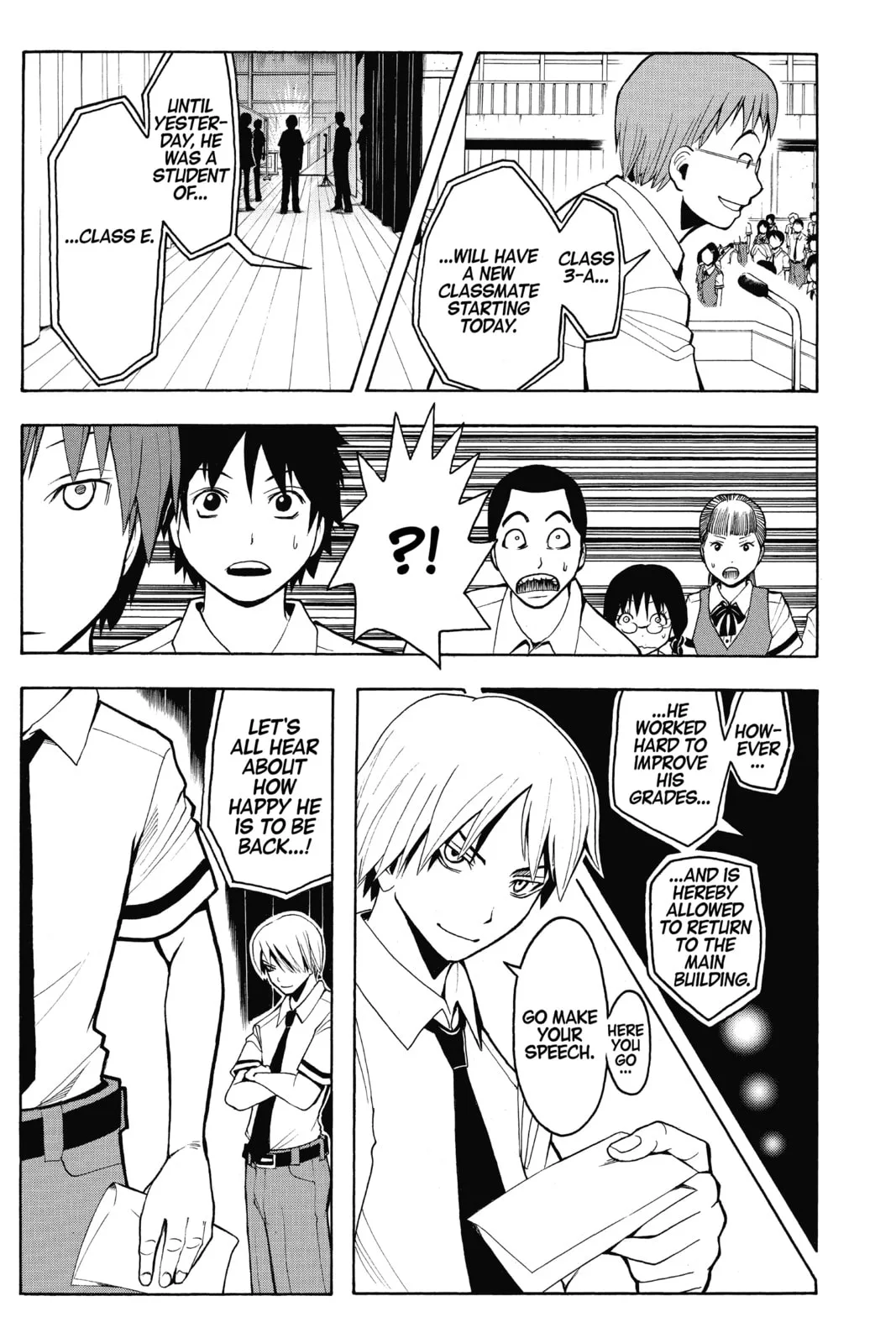 Assassination Classroom β Chapter 77 β Page 3