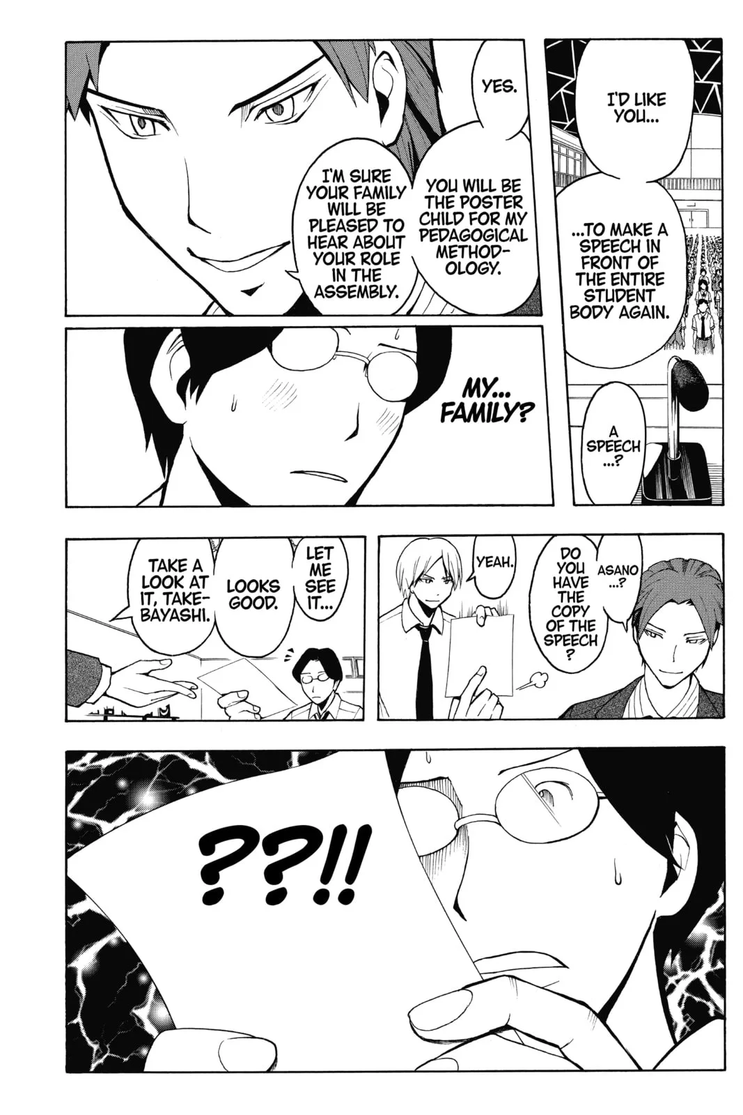 Assassination Classroom β Chapter 78 β Page 18