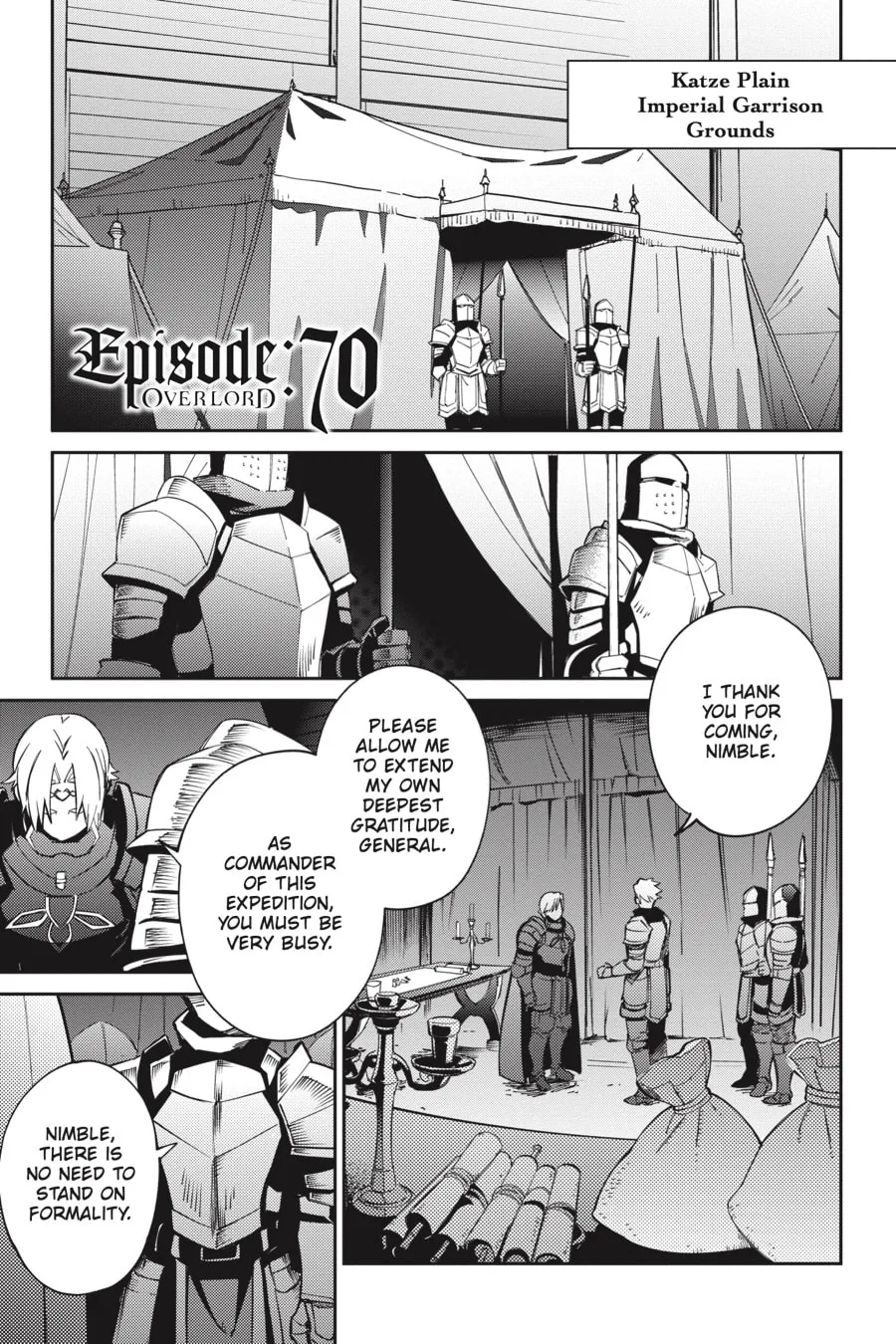 Overlord β Chapter 70 β Page 1