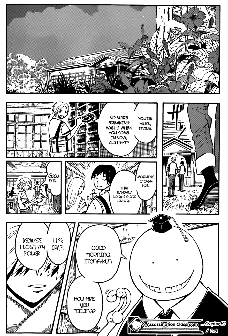 Assassination Classroom β Chapter 87 β Page 19