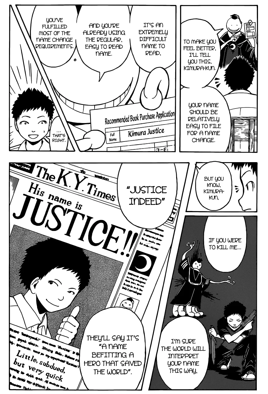 Assassination Classroom β Chapter 89 β Page 16