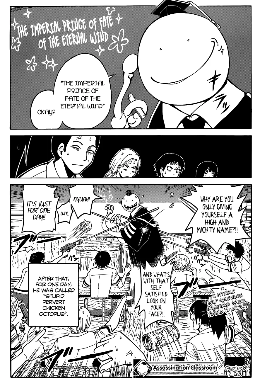 Assassination Classroom β Chapter 89 β Page 19