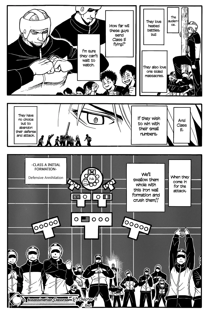 Assassination Classroom β Chapter 91 β Page 18