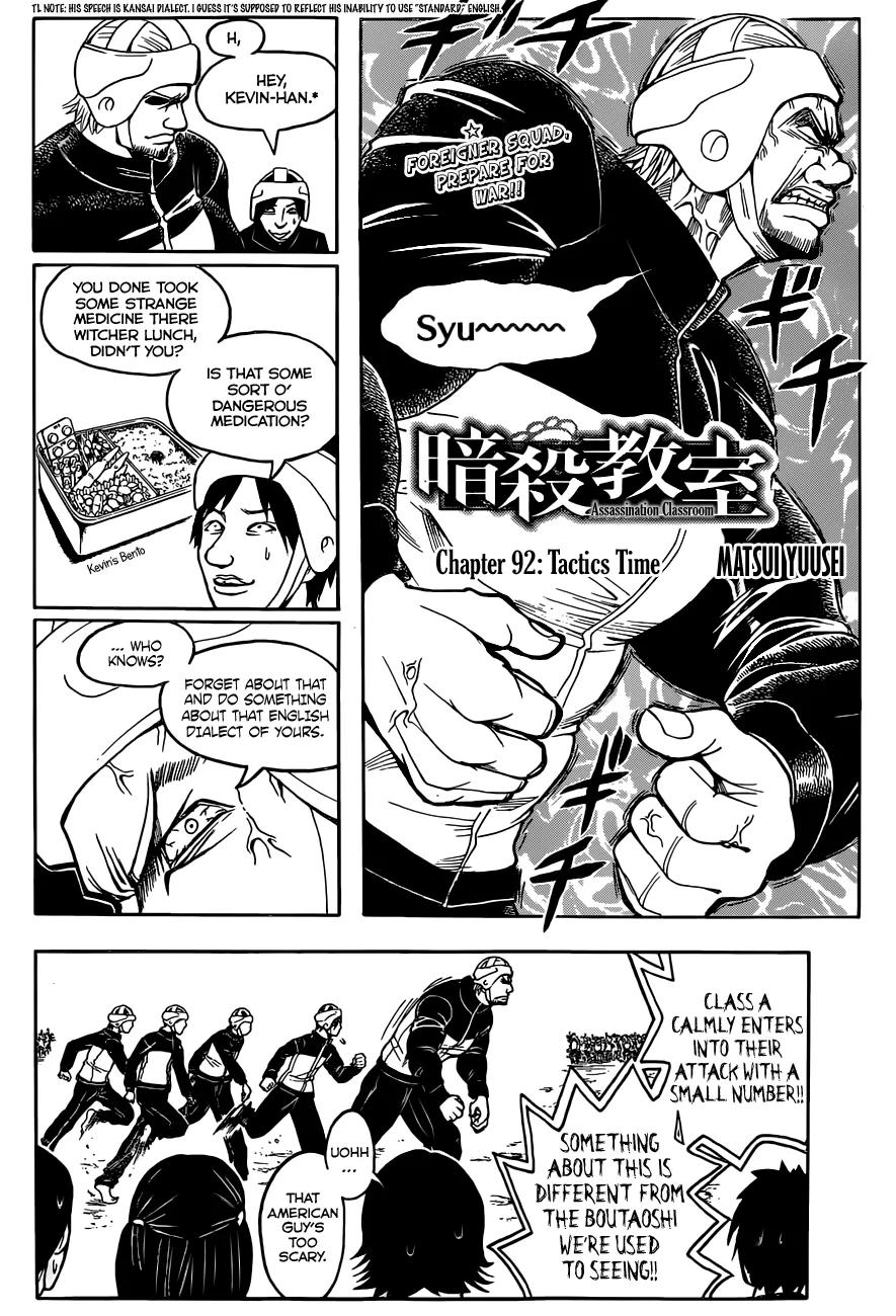 Assassination Classroom β Chapter 92 β Page 2