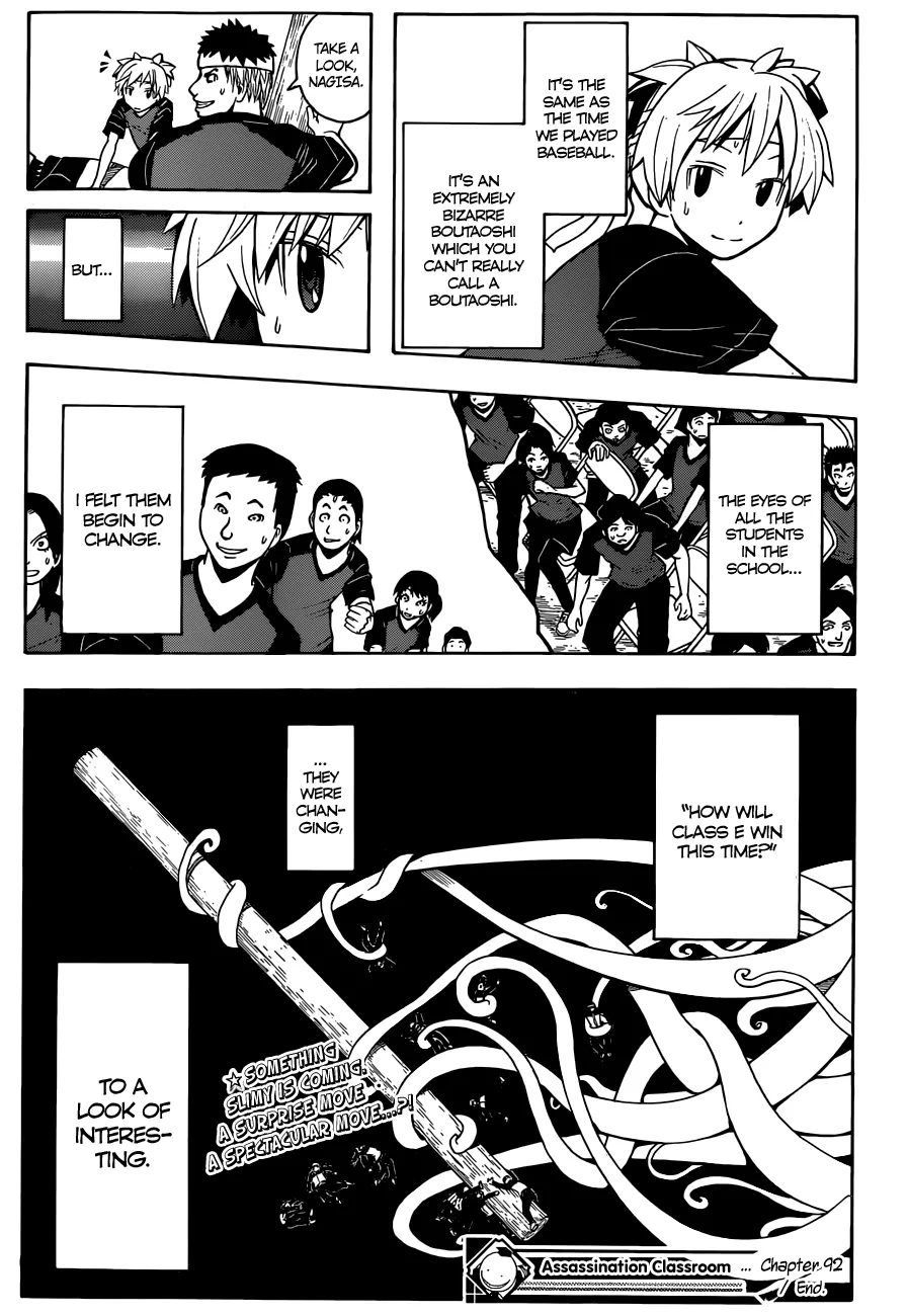Assassination Classroom β Chapter 92 β Page 19