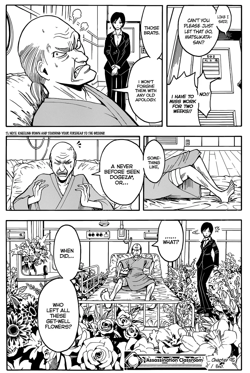 Assassination Classroom β Chapter 95 β Page 18