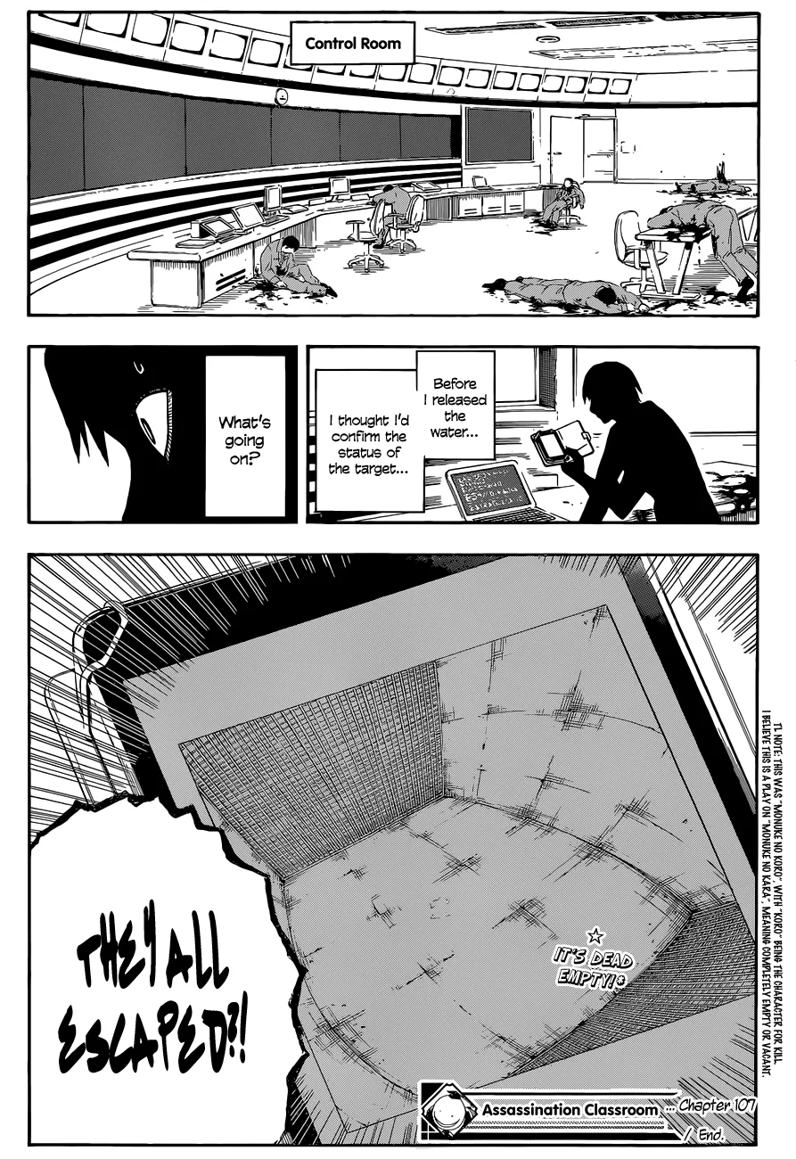 Assassination Classroom β Chapter 107 β Page 20