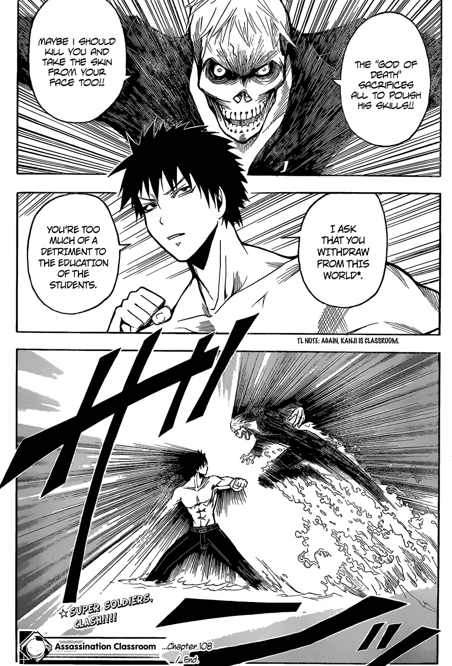 Assassination Classroom β Chapter 108 β Page 19