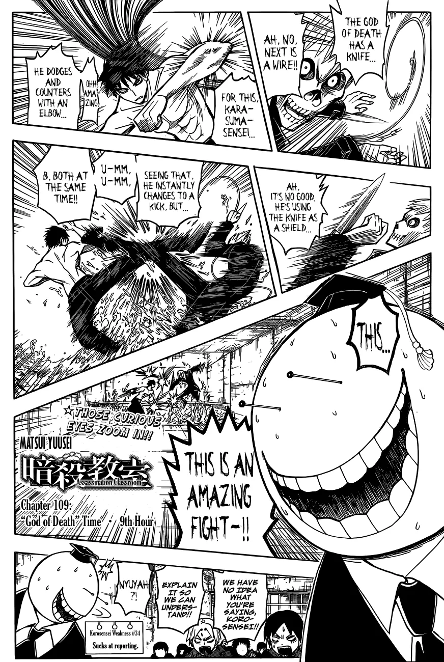 Assassination Classroom β Chapter 109 β Page 2