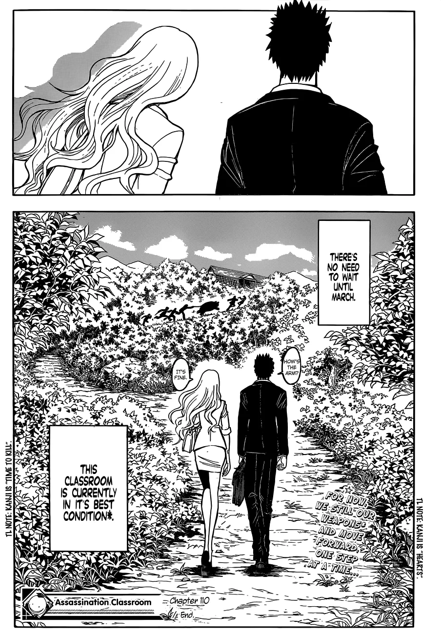 Assassination Classroom β Chapter 110 β Page 19