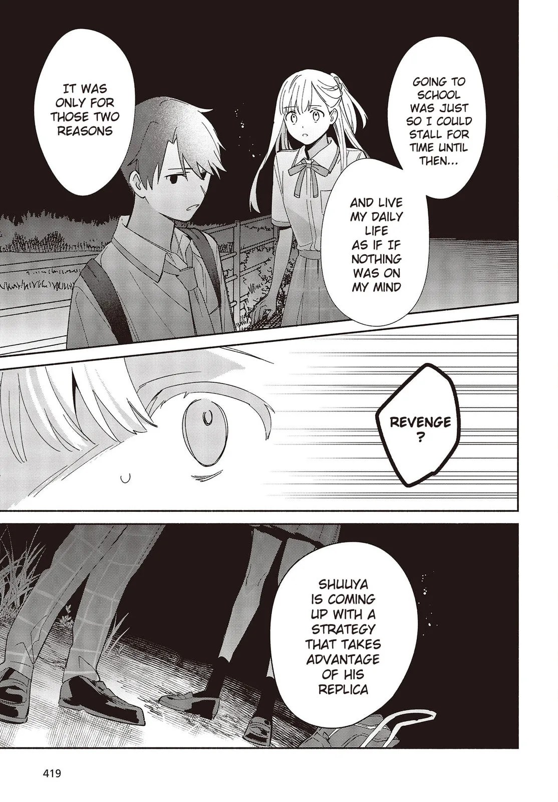 Even a Replica Can Fall in Love β Chapter 7 β Page 11