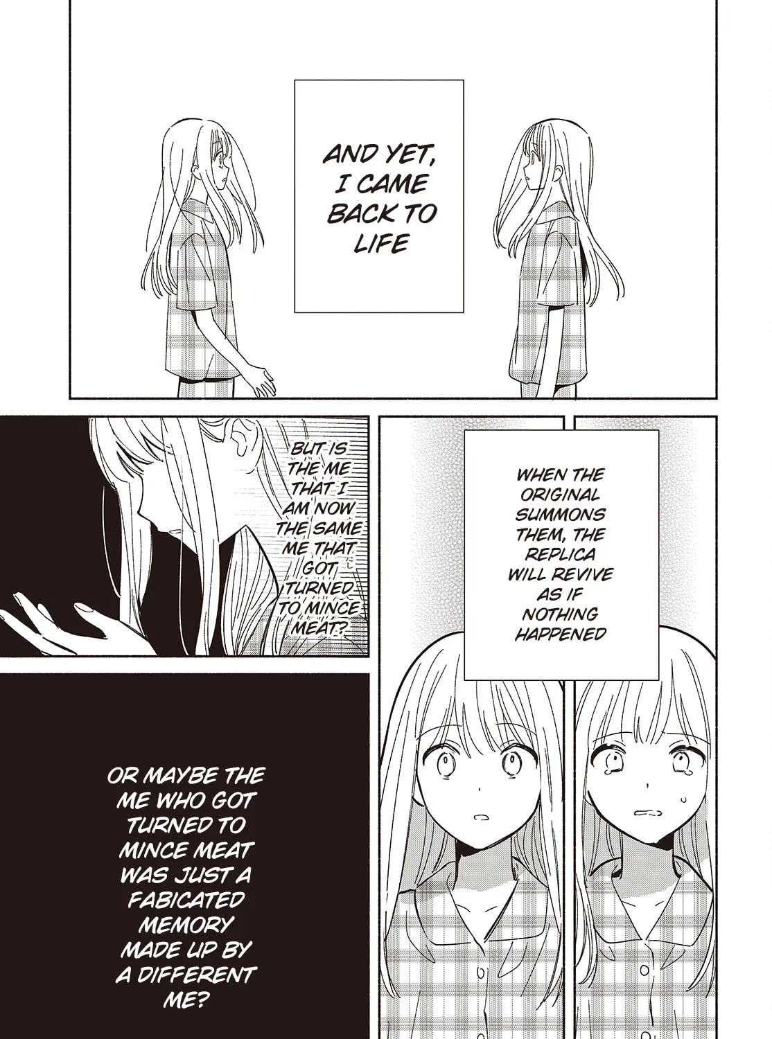 Even a Replica Can Fall in Love β Chapter 13 β Page 57