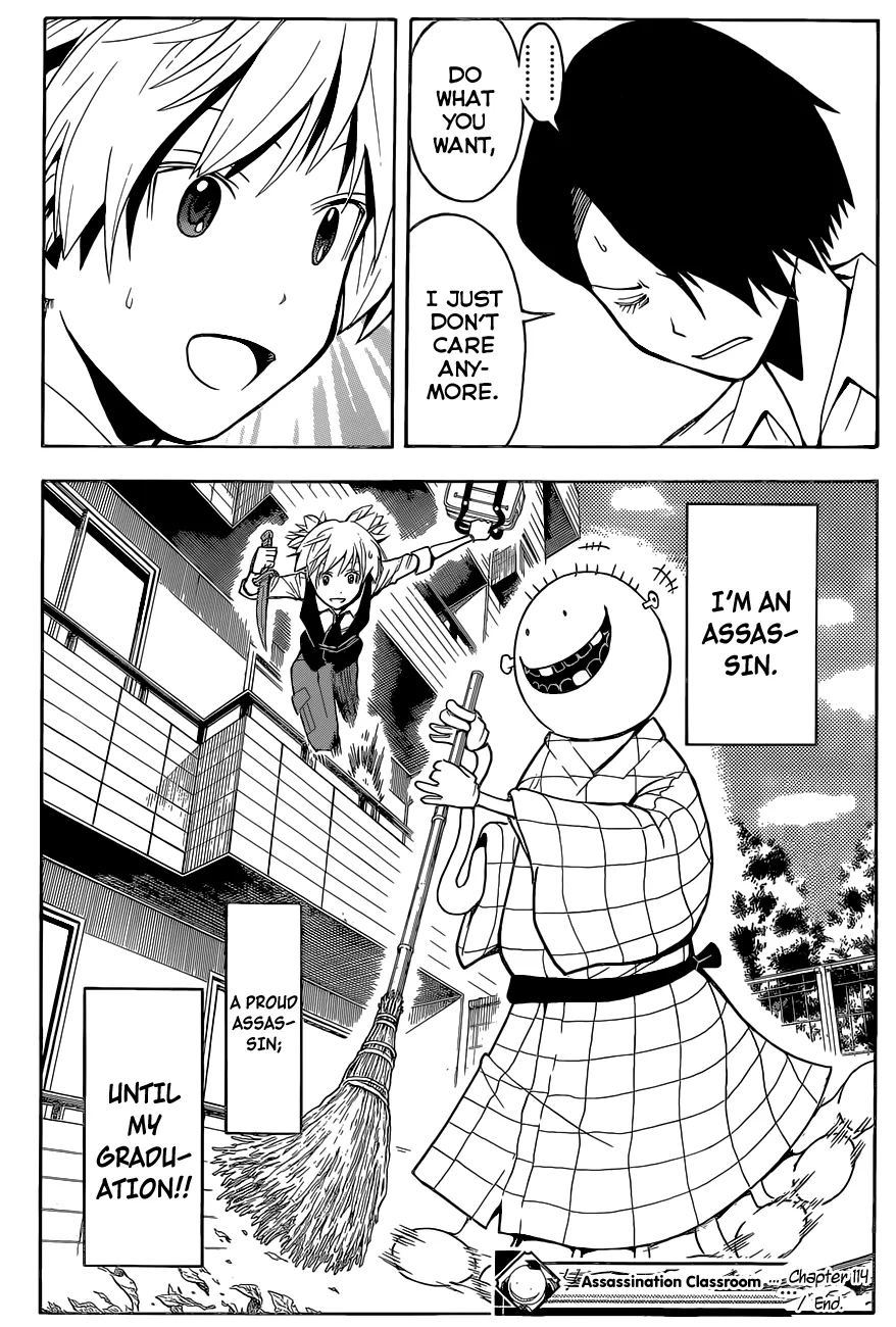Assassination Classroom β Chapter 114 β Page 19