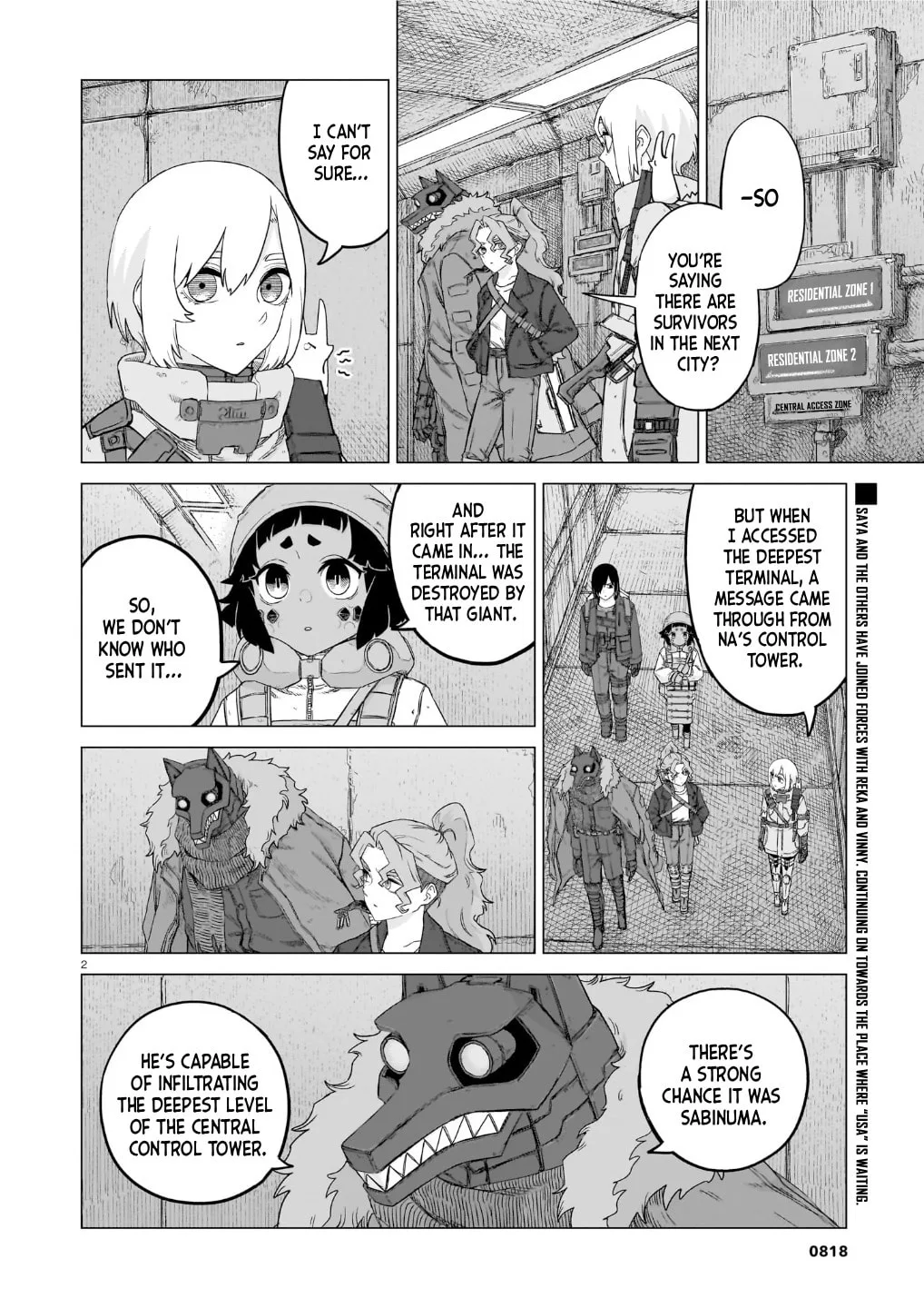 The Color of the End: Mission in the Apocalypse β Chapter 39 β Page 2