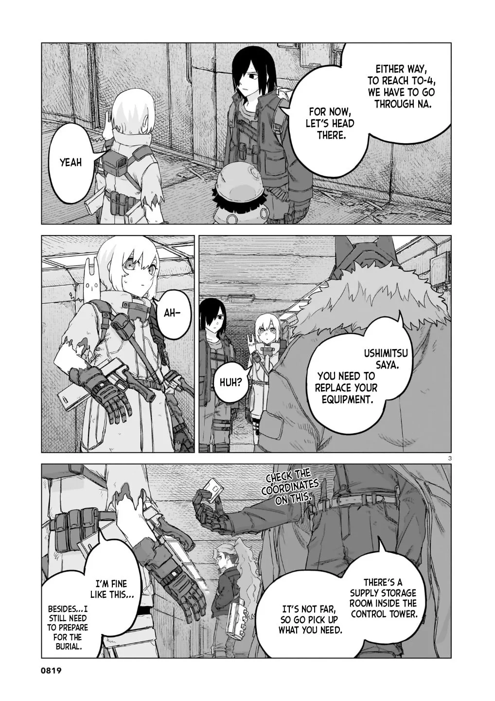 The Color of the End: Mission in the Apocalypse β Chapter 39 β Page 3