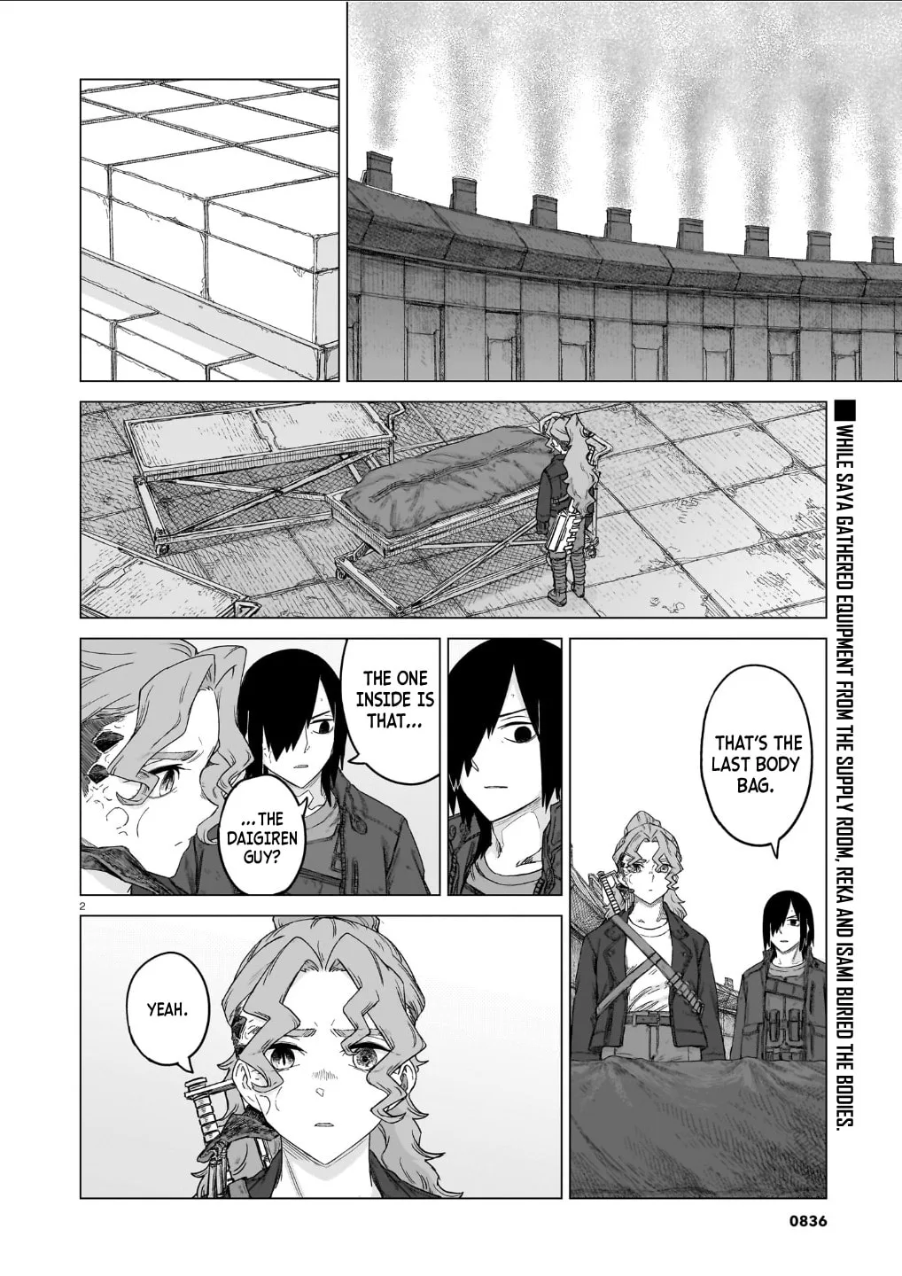 The Color of the End: Mission in the Apocalypse β Chapter 41 β Page 3