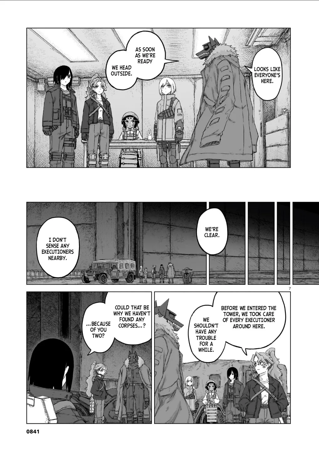 The Color of the End: Mission in the Apocalypse β Chapter 41 β Page 8