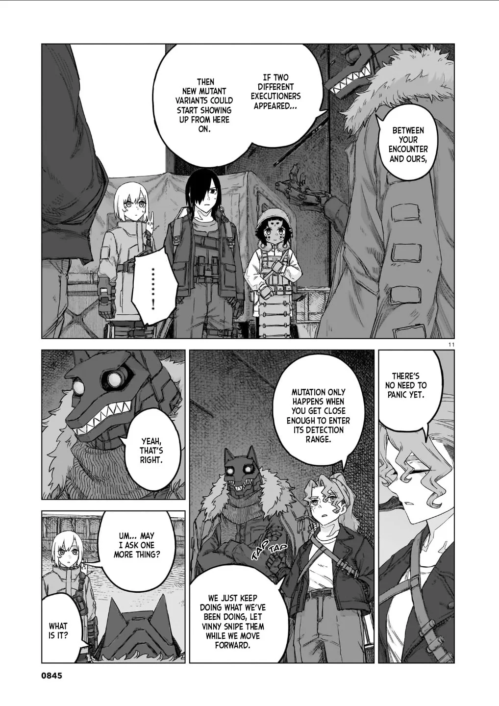 The Color of the End: Mission in the Apocalypse β Chapter 41 β Page 12
