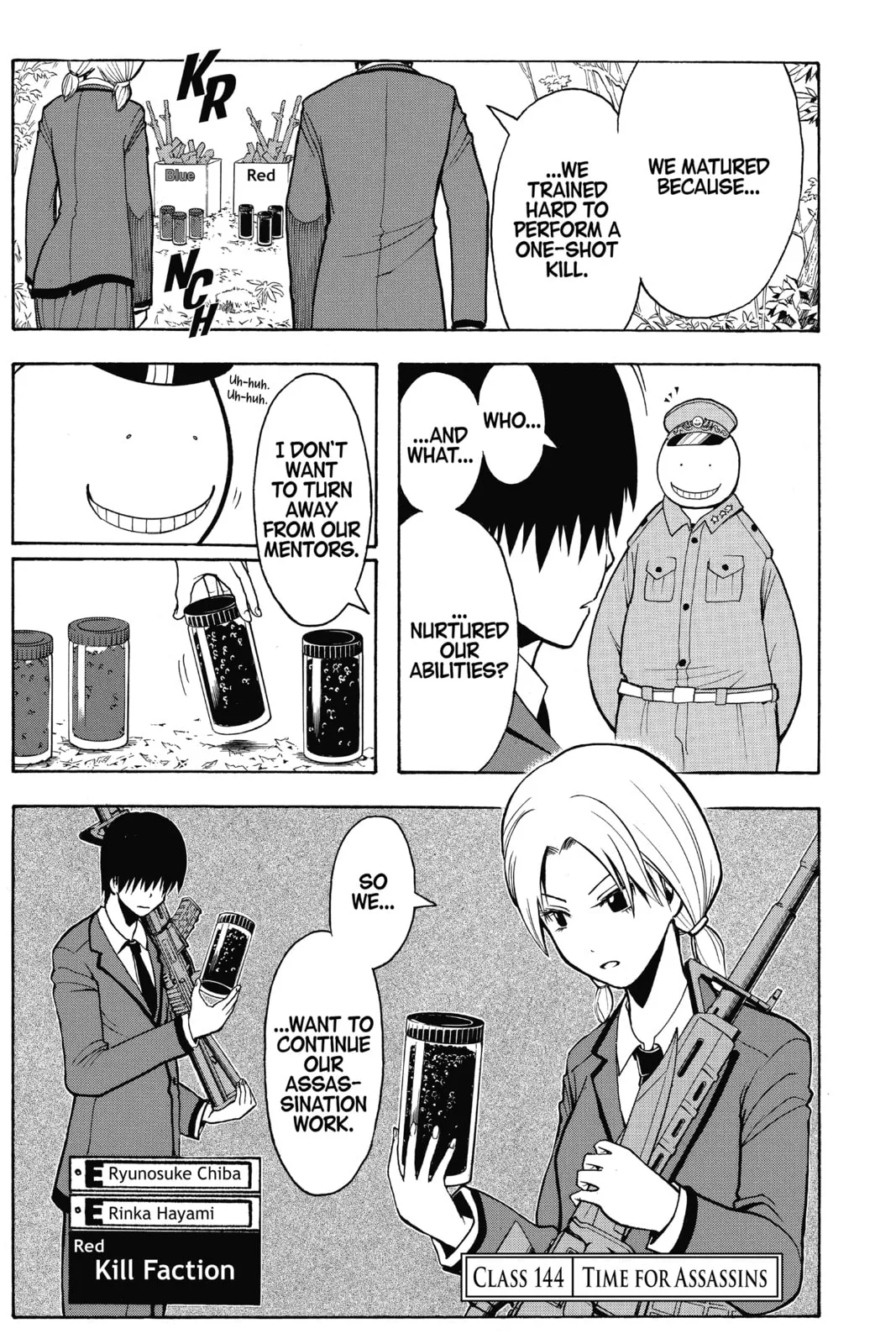 Assassination Classroom β Chapter 144 β Page 1