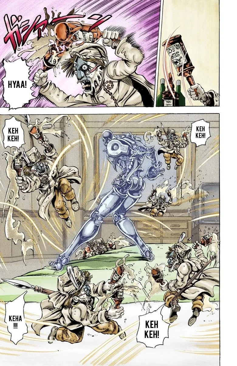 JoJo no Kimyou na Bouken Part 3: Stardust Crusaders Colored Manga β Chapter 22 β Page 4
