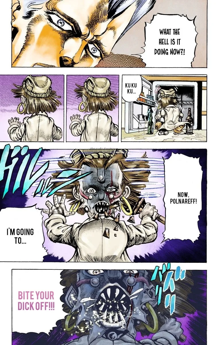 JoJo no Kimyou na Bouken Part 3: Stardust Crusaders Colored Manga β Chapter 22 β Page 10