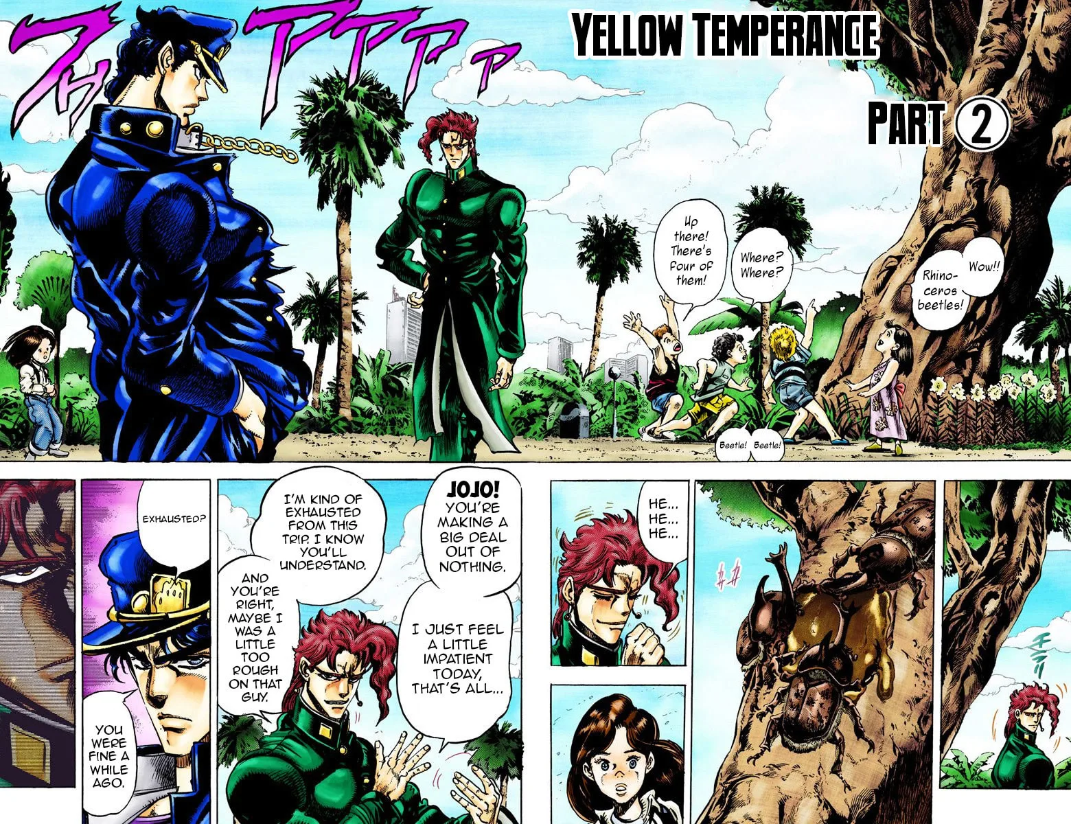 JoJo no Kimyou na Bouken Part 3: Stardust Crusaders Colored Manga β Chapter 24 β Page 2
