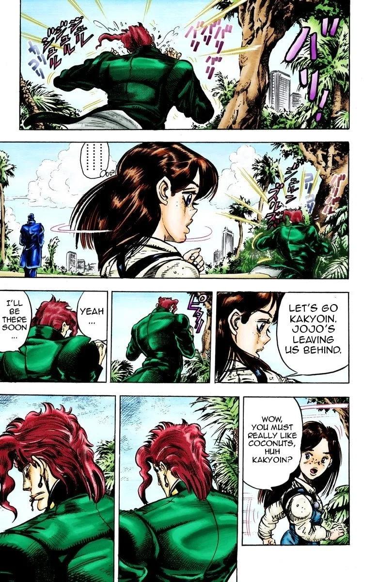 JoJo no Kimyou na Bouken Part 3: Stardust Crusaders Colored Manga β Chapter 24 β Page 4