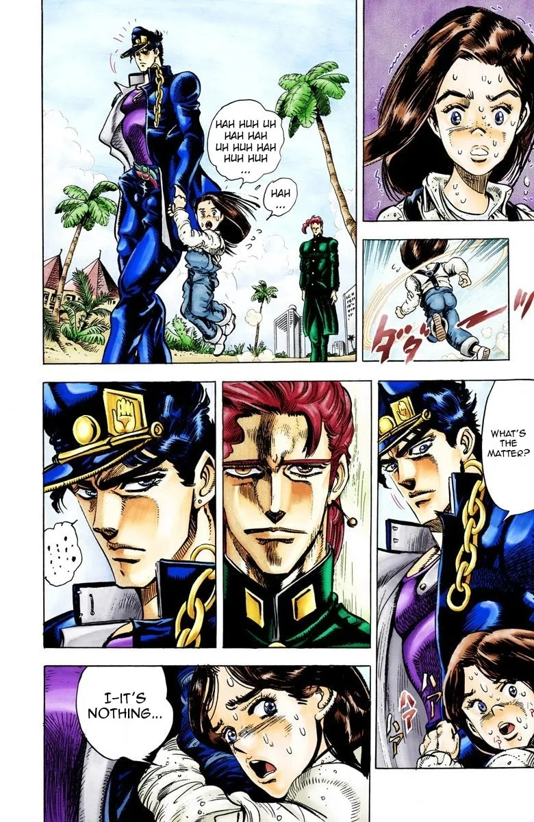 JoJo no Kimyou na Bouken Part 3: Stardust Crusaders Colored Manga β Chapter 24 β Page 7