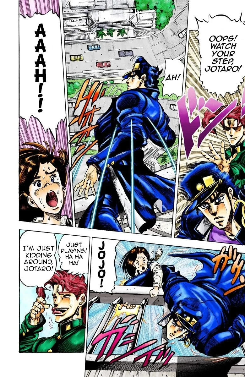 JoJo no Kimyou na Bouken Part 3: Stardust Crusaders Colored Manga β Chapter 24 β Page 9