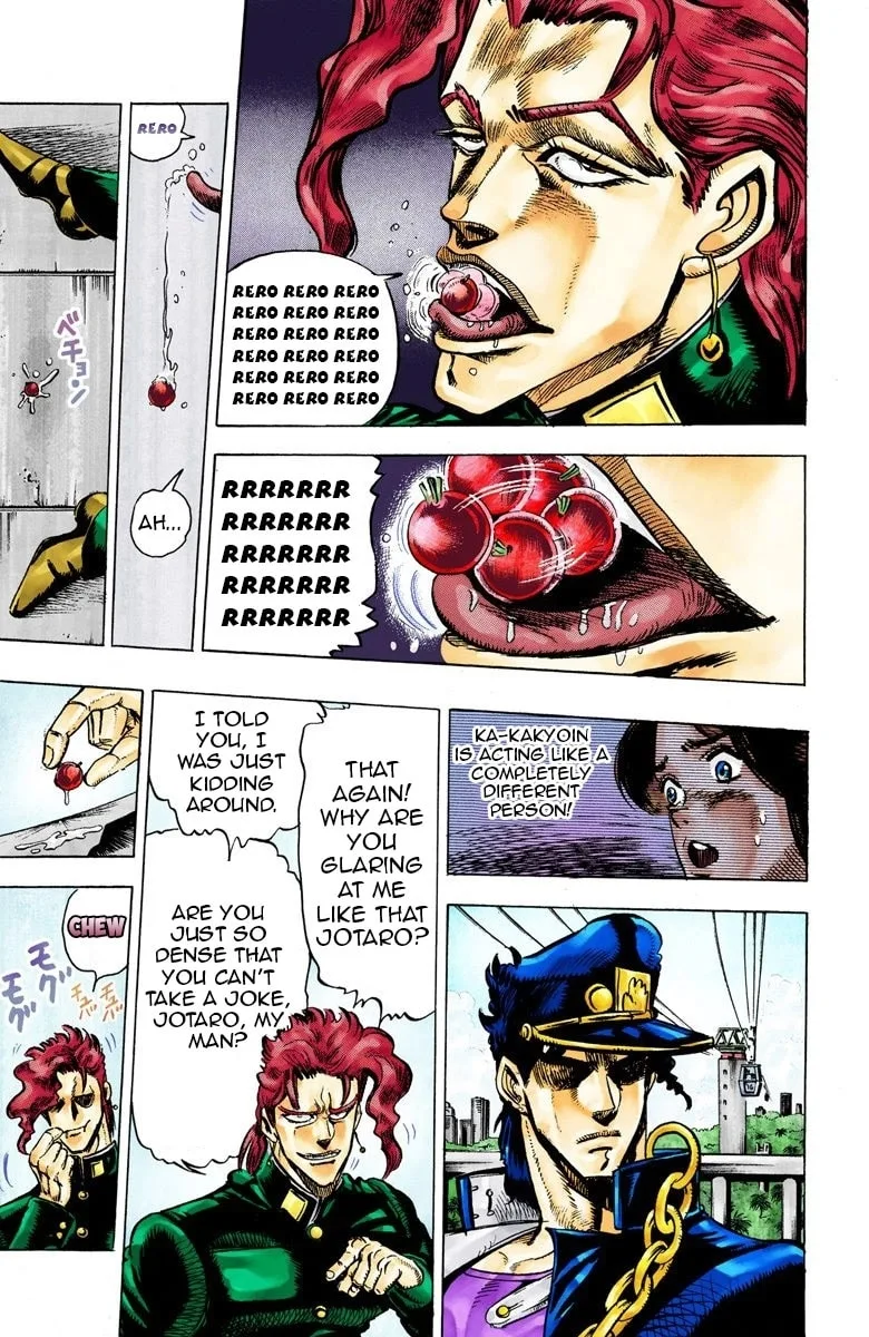 JoJo no Kimyou na Bouken Part 3: Stardust Crusaders Colored Manga β Chapter 24 β Page 10
