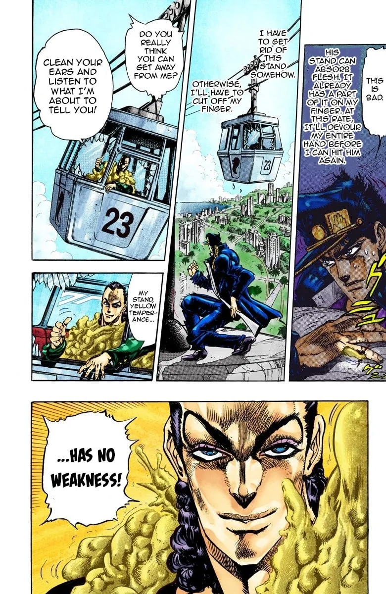 JoJo no Kimyou na Bouken Part 3: Stardust Crusaders Colored Manga β Chapter 25 β Page 4
