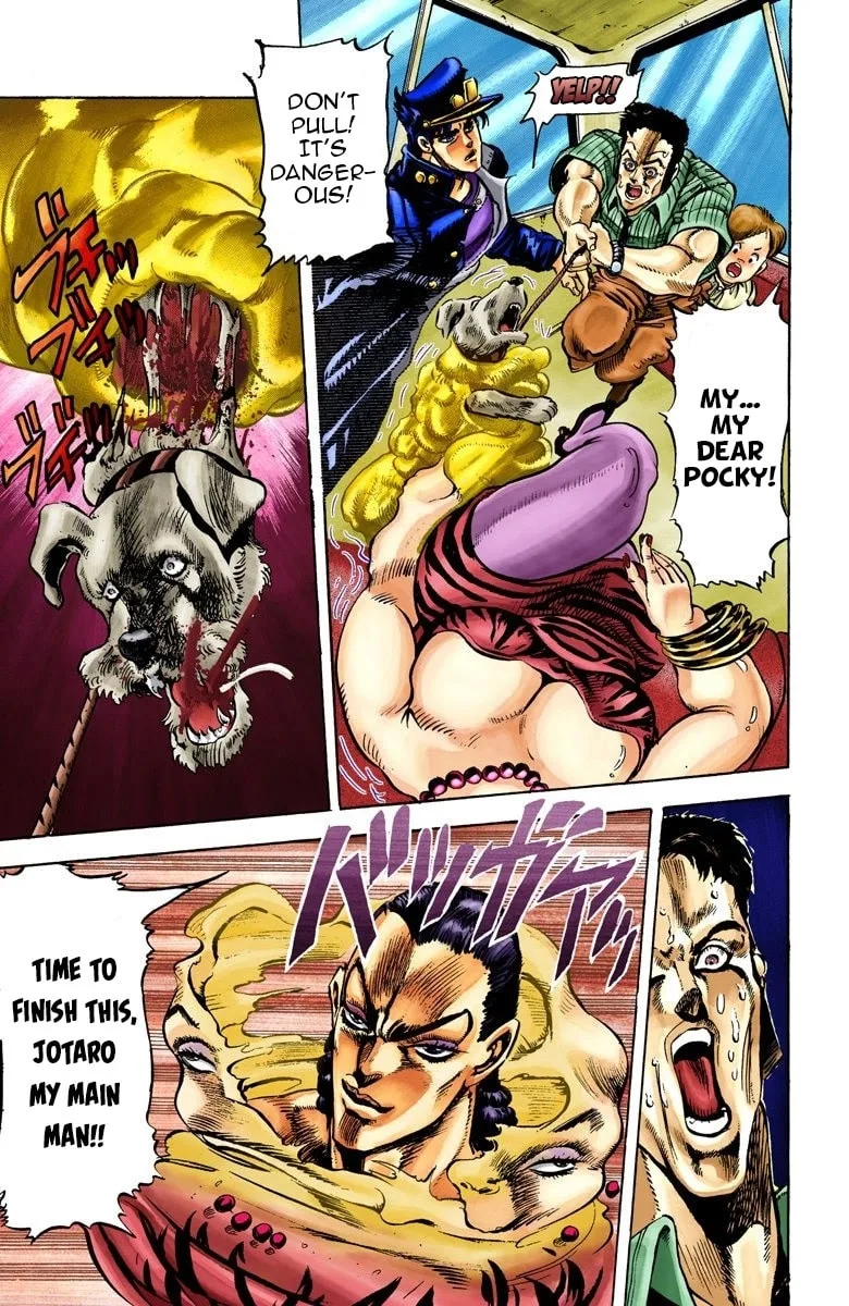 JoJo no Kimyou na Bouken Part 3: Stardust Crusaders Colored Manga β Chapter 25 β Page 11
