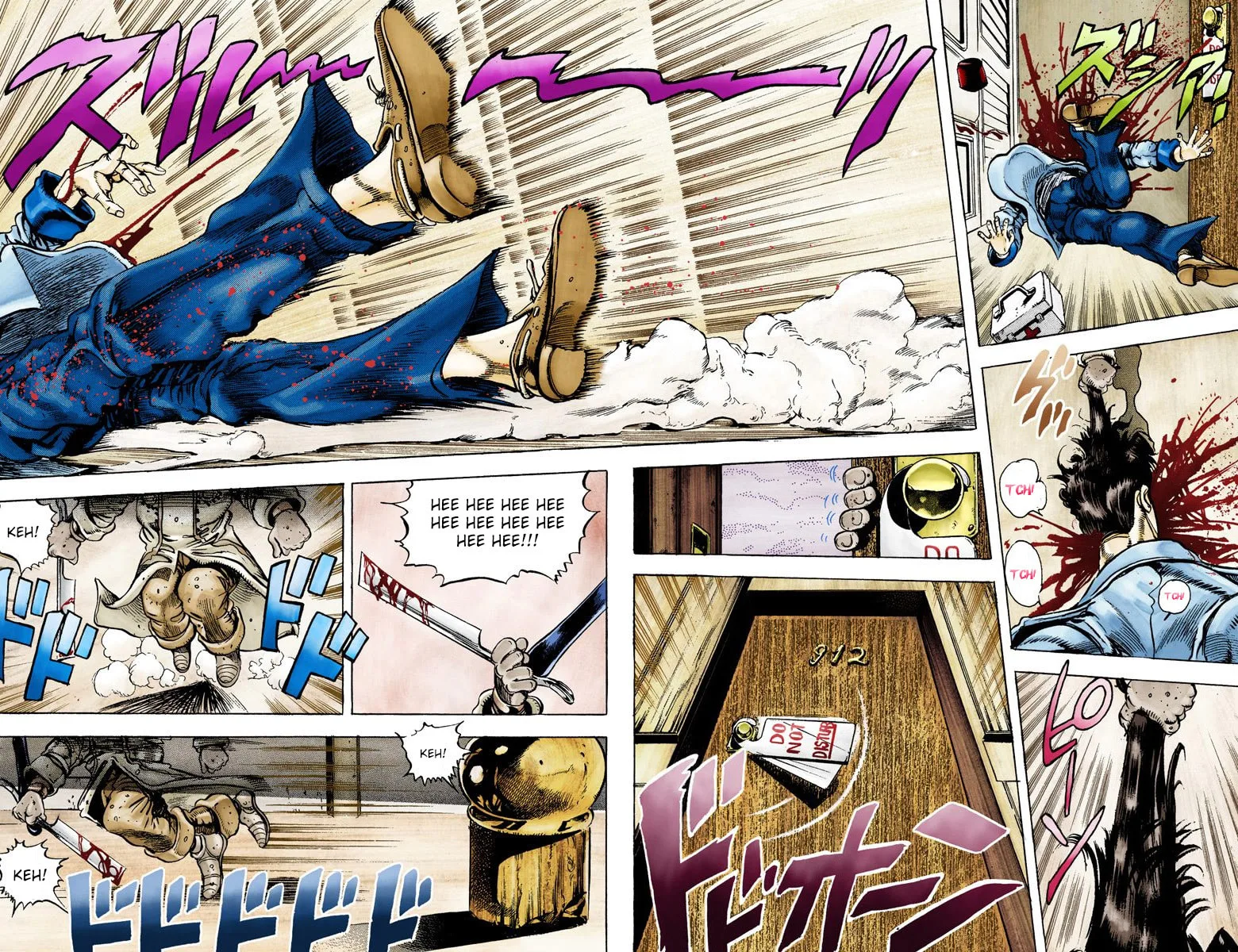 JoJo no Kimyou na Bouken Part 3: Stardust Crusaders Colored Manga β Chapter 21 β Page 14