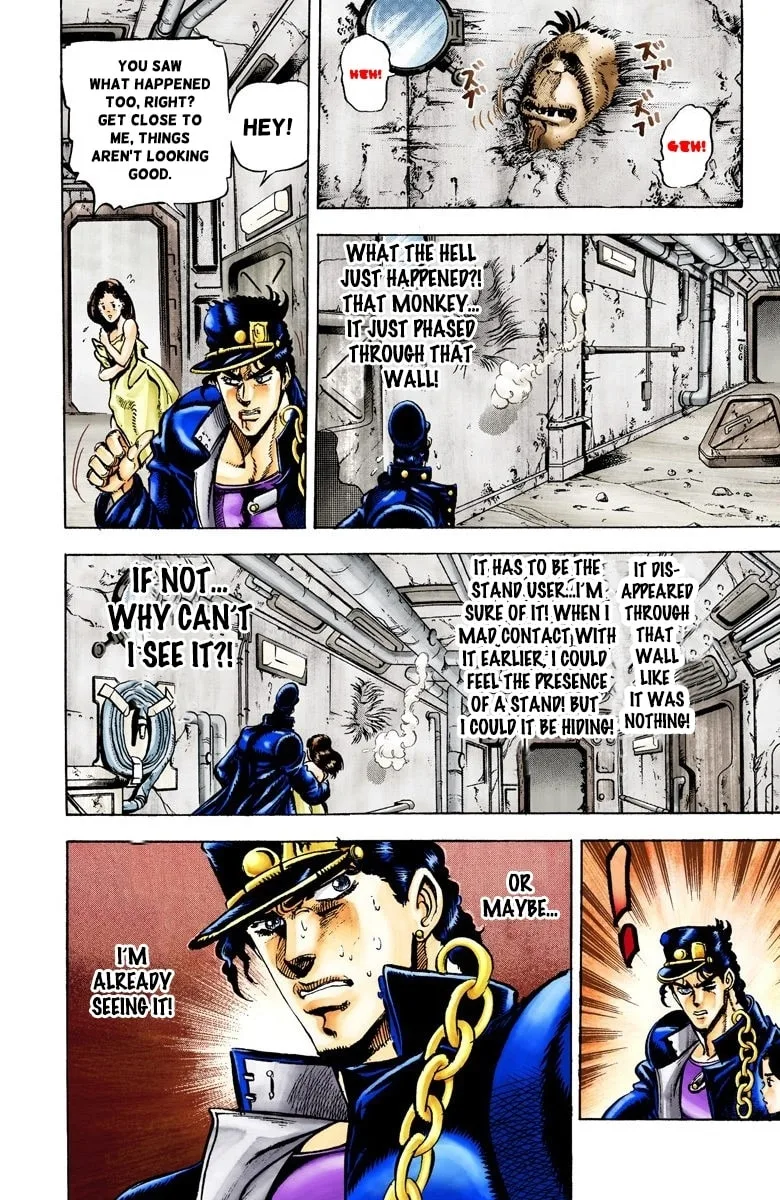 JoJo no Kimyou na Bouken Part 3: Stardust Crusaders Colored Manga β Chapter 19 β Page 6
