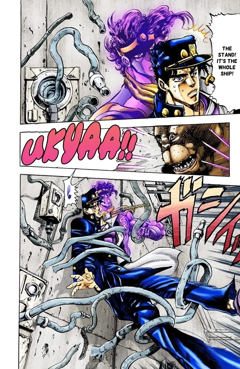JoJo no Kimyou na Bouken Part 3: Stardust Crusaders Colored Manga β Chapter 19 β Page 8