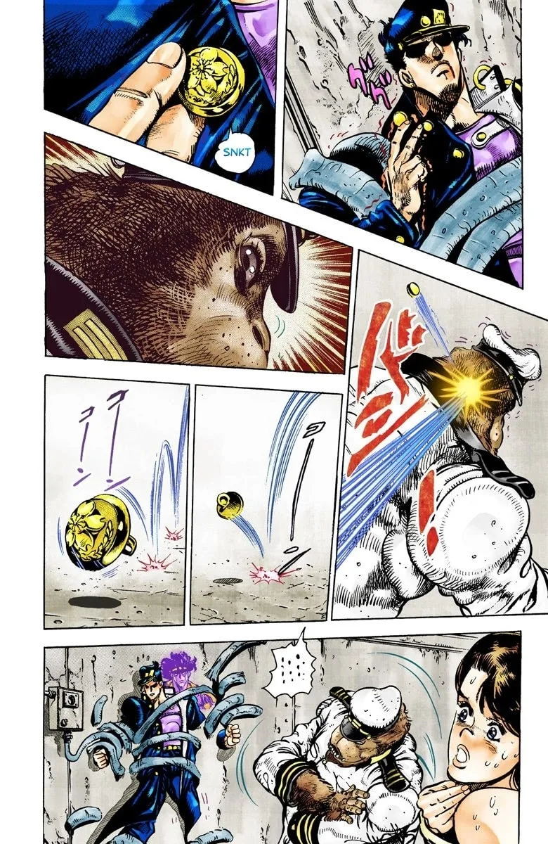 JoJo no Kimyou na Bouken Part 3: Stardust Crusaders Colored Manga β Chapter 19 β Page 14