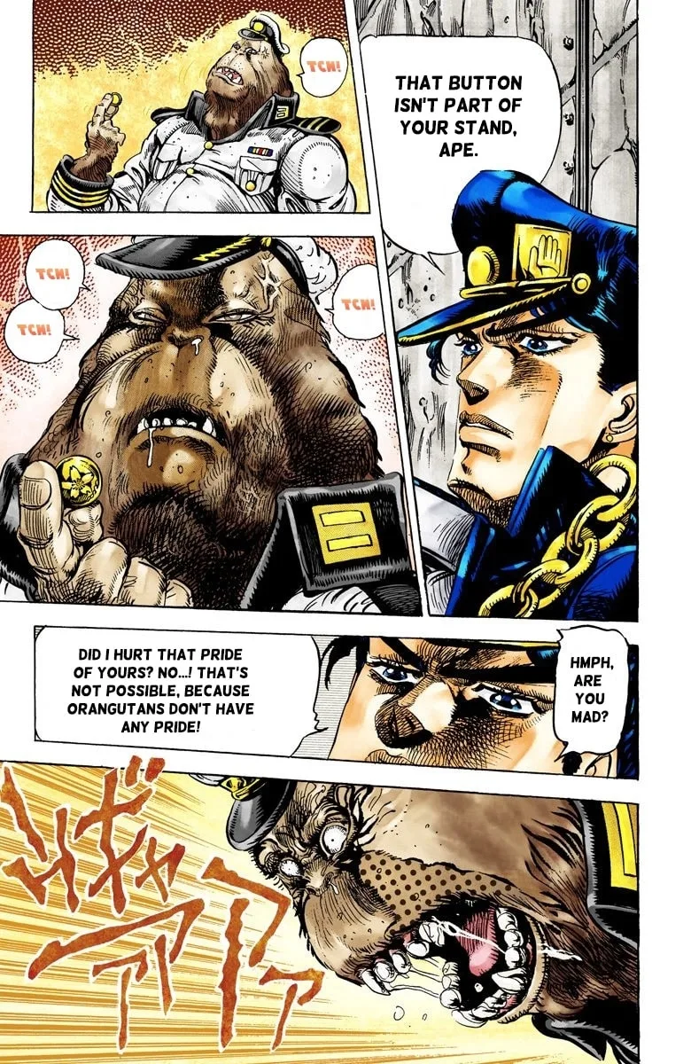 JoJo no Kimyou na Bouken Part 3: Stardust Crusaders Colored Manga β Chapter 19 β Page 15