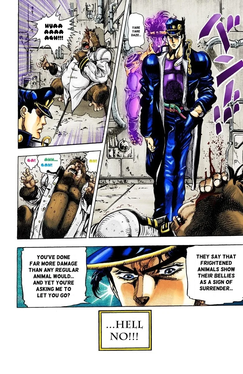 JoJo no Kimyou na Bouken Part 3: Stardust Crusaders Colored Manga β Chapter 19 β Page 18