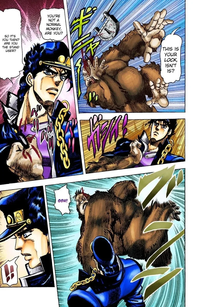JoJo no Kimyou na Bouken Part 3: Stardust Crusaders Colored Manga β Chapter 18 β Page 16